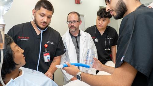 Rutgers Health Nursing Students