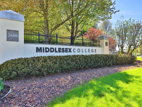 middlesex college campus entrance